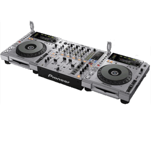 pio-006 Pioneer - CDJ850 - DJM700 Silver